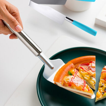 Stainless Steel Cake Server with Serrated Edge - Image 5