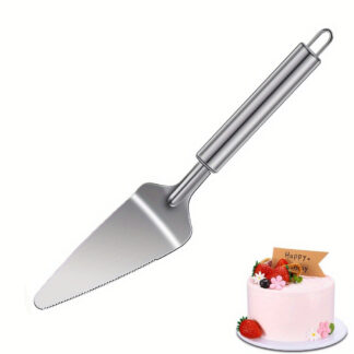 Stainless Steel Cake Server with Serrated Edge